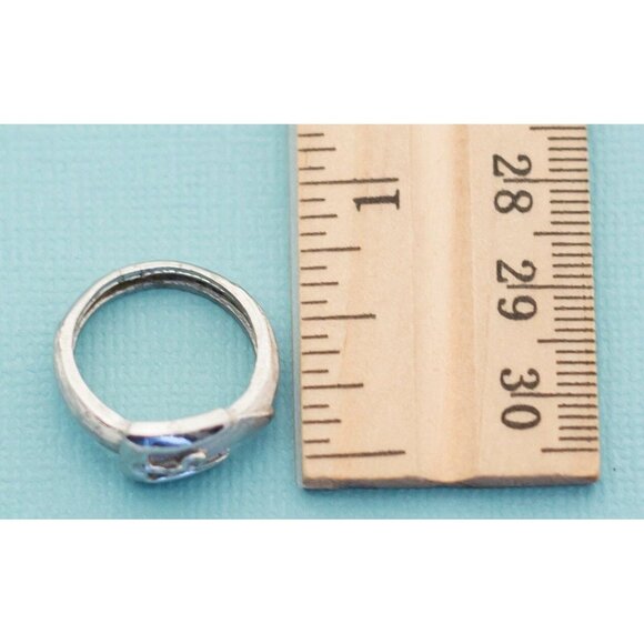 Vintage Silver Ring Size 5 by Avon E19 - Picture 4 of 4